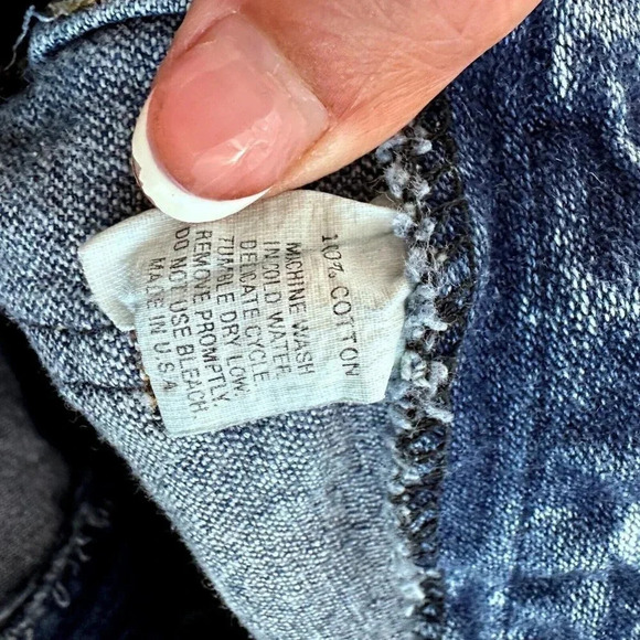 Vintage Acid‎ Wash Jeans High Waist 80s Stretch Ultra High Rise - Picture 8 of 16